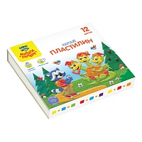 Пластилин "Енот в сказке " 12 цв.