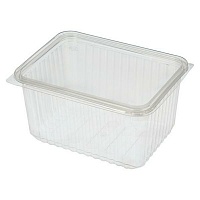 Конт.прям.розн.1500мл прозр. + крышка